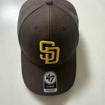 47 MVP 브라운 캡 SD 로고 PADRES
