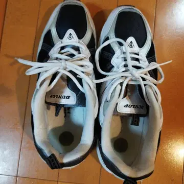 DUNLOP 러닝화 블랙/화이트