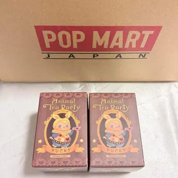 popmart pucky hnimal tea party 2개 세트