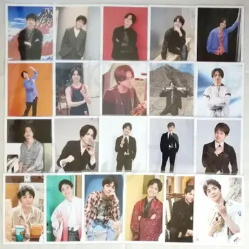 WEST. 시게오카 다이키 공식 사진 오프샷 묶음 판매 21장