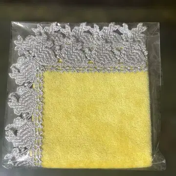 [새상품] 근자와 레이스 토끼 레이스 손수건