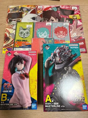 단다단 제일복권 A상 오카룬 B상 모모 피규어 세트