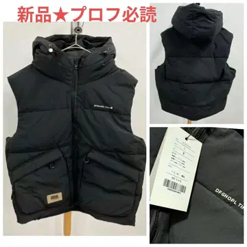 새상품 Deserto.데세르토 [ 초신 다운 ] 후드 부착 다운 베스트