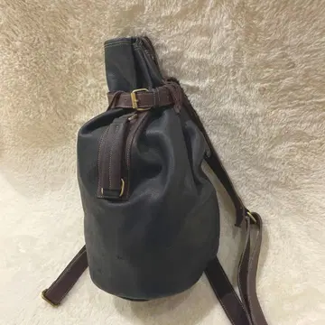 가죽 백팩 복조리 백팩 봉삭 소가죽 카프 스킨 블랙