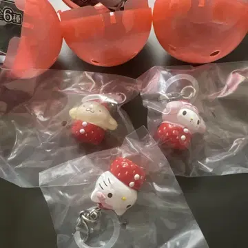 산리오 딸기 메지루시 액세서리 키티 마이멜로디 폼폼푸딩