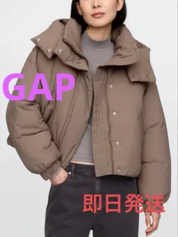 택 포함 새상품 GAP 크롭 듀베 랩 퍼퍼 자켓 [ S 사이즈 ]