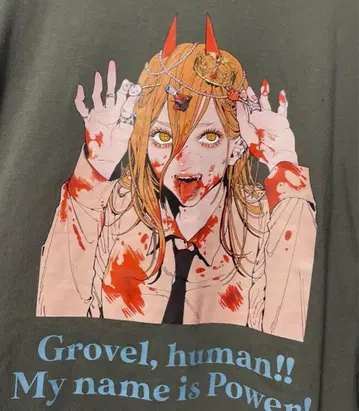 체인소맨 파워 롱 T셔츠