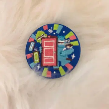 Disney Characters 자수 캔뱃지 비스킷 2 몬스터 주식회사