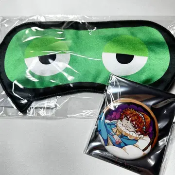 마계의 살인마! 이루마 군 전시회 안대 캔뱃지