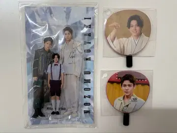 코타키 노조무 아크릴 스탠드 3개 + 부채 키링 2종