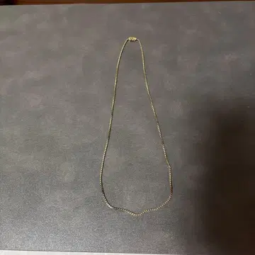 톰우드 스퀘어 체인 목걸이 골드