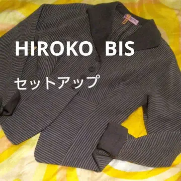 여성용 자켓 무릎 기장 스커트 셋업 히로코비스