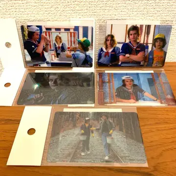 기묘한 이야기 카드 클리어 카드 스티브 5장 세트