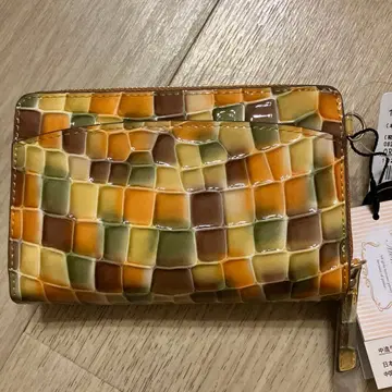 이탈리아 가죽 2단 접이식 지갑