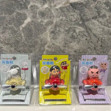 짱구는 못말려(크레용 신짱) 시로 짱구 부리부리몬 방향제 프로펠러 자동차