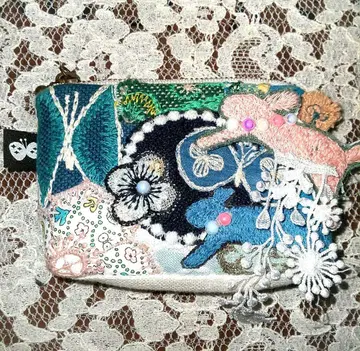 미나 페르호넨 미니 파우치 & 브로치 미사용