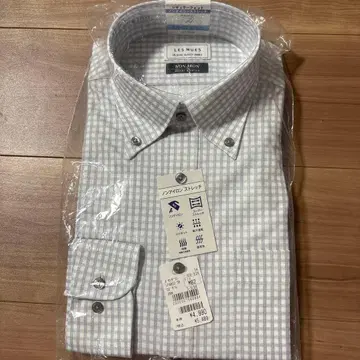 LES MUES 논아이론 스트레치 셔츠 M