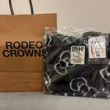 RODEO CROWNS 키티 인조 모피 토트