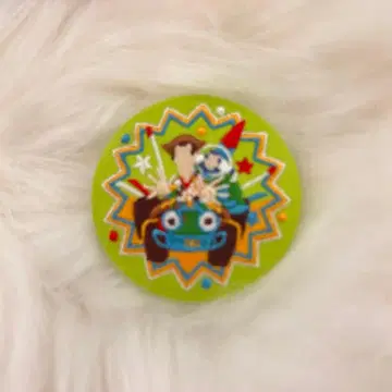 Disney Characters 자수 캔뱃지 비스킷 2 [ 토이스토리 ]