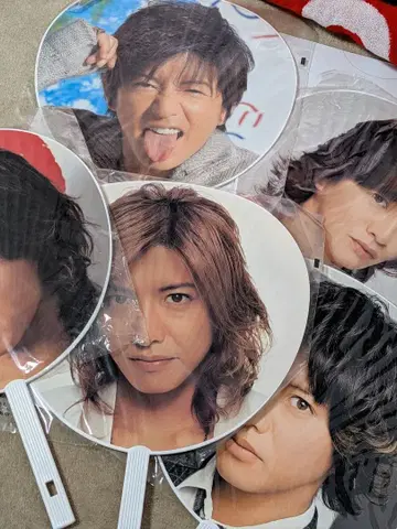 SMAP 기무라 타쿠야 부채 세트 6개 세트