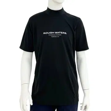 엘리트 그립 ROUGEWATERS 반팔 모크넥 블랙 LL