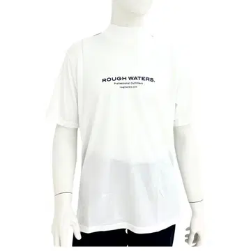 엘리트 그립 ROUGHWATERS 반팔 모크넥 화이트 LL