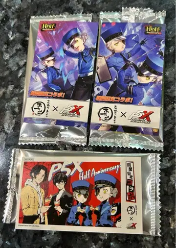 컴프 페르소나 야키니쿠 후타고 스티커 시크릿 카롤린느 쥐스틴느