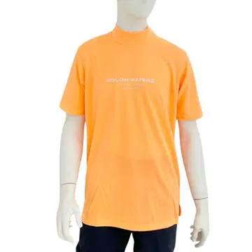 엘리트 그립 ROUGHWATERS 반팔 모크넥 오렌지 LL