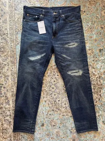 유니폼 익스페리먼트 데미지 데님 사이즈 4