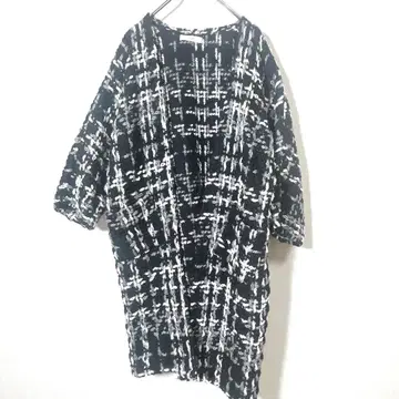 fifth 피프스 롱 니트 가디건 블랙 계열 사이즈 표시 없음