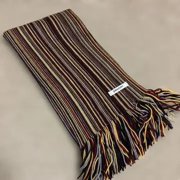 Johnstons 스트라이프 머플러 약 170cm