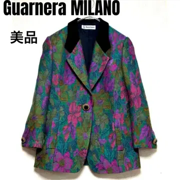 [ 새상품급 ] Guarnera MILANO 테일러드 자켓 플라워 고져스