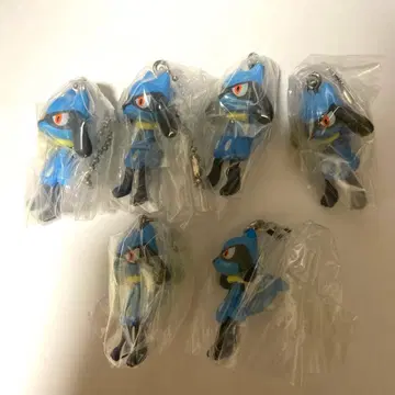 포켓몬 집게 연결 마스코트 14 리오르 6개 세트