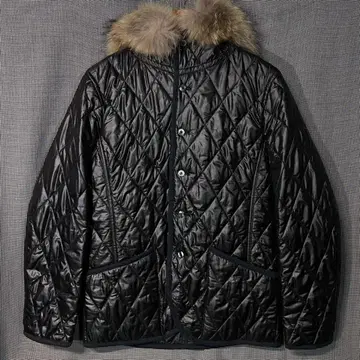 새상품급 Ben Sherman 퀼팅 퍼 후드 코트 벤샤먼