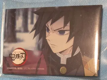 귀멸의 칼날 토미오카 기유 장면 사진 스퀘어 캔뱃지