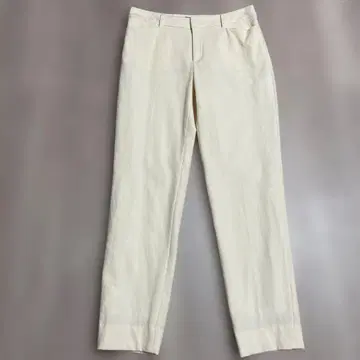 INDIVI 아이보리 캐주얼 팬츠 40