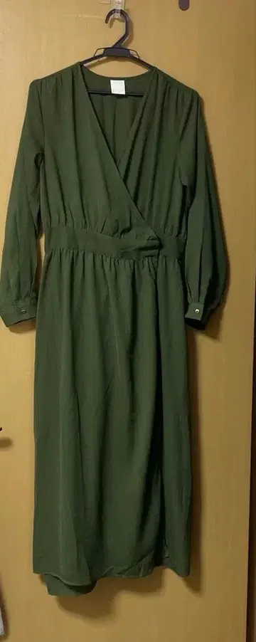 HARE 그린 원피스 겉옷