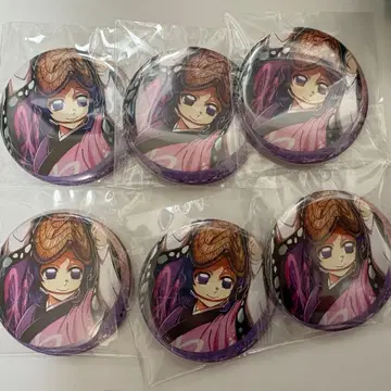 귀멸의 칼날 아와오도리 코쵸우 시노부 캔뱃지