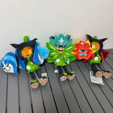 포켓몬 오거폰 봉제 인형 3개 세트 포켓몬 센터