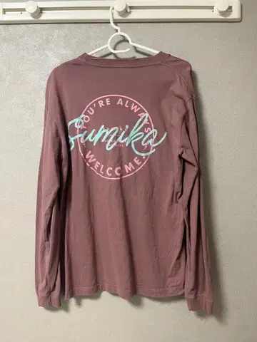 sumika 긴팔 티셔츠 M 핑크