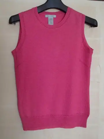 GAP 실크 캐시미어 니트 베스트 XS