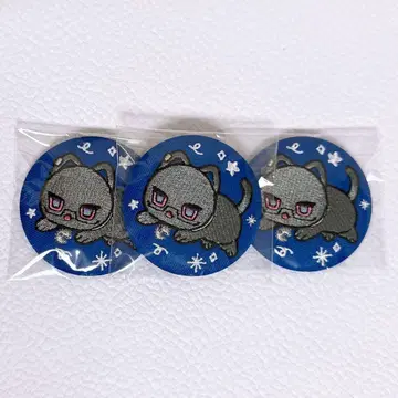 IMPACT 랜덤 자수 캔뱃지 쿠로이코