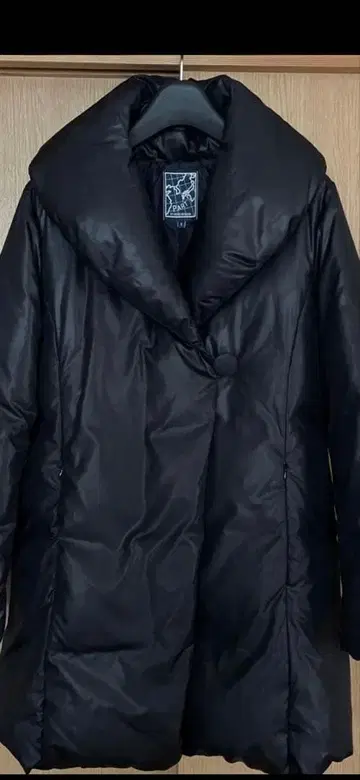 쥰코 시마 블랙 롱 다운 자켓