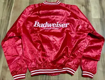빈티지 Budweiser 바드와이저 새틴 자켓 데드스탁