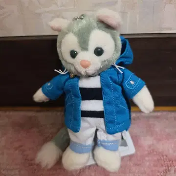 디즈니씨 젤라토니 봉제 인형 키링 포함 약 15cm