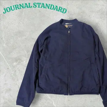 [ 저널 스탠다드 레리움 ] 충전솜 블루종 가는 리브 네이비 L 사이즈