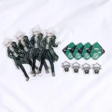 코마에다 나기토 아크릴 스탠드 마네키네코 콜라보 단간론파 묶음 판매