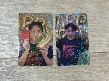 마츠시타 유야 매버릭 트레이딩 카드 2장 세트 홀로그램