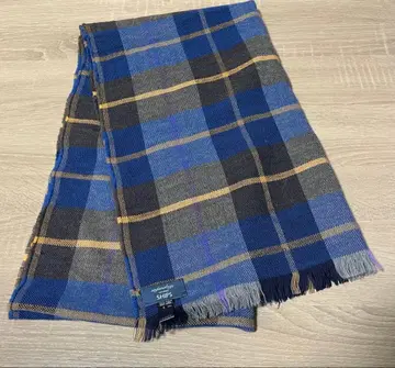 stefanobigi SHIPS 울 머플러 체크