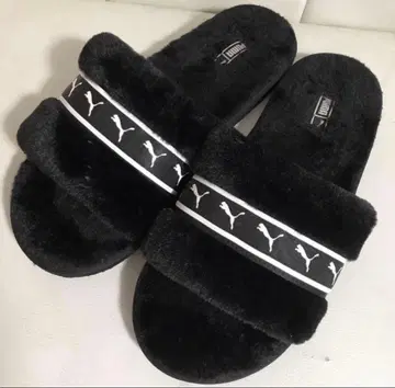PUMA 플러프 리믹스 애니멀 BX 슬리퍼 24cm